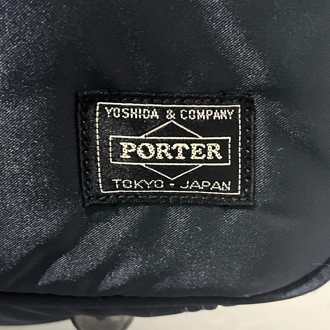 【美品✨】ヘッドポーター　ボストンバッグ　タンカー　ハンドバッグ　ネイビー