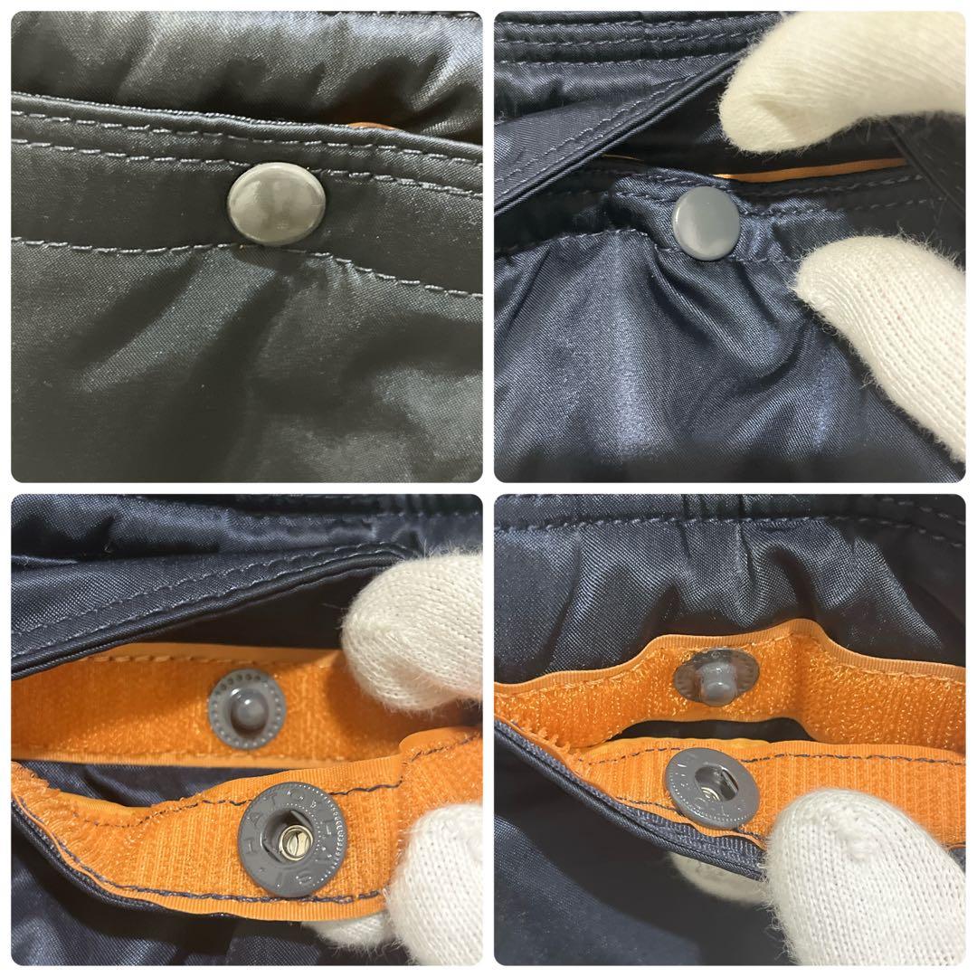 【美品✨】ヘッドポーター　ボストンバッグ　タンカー　ハンドバッグ　ネイビー