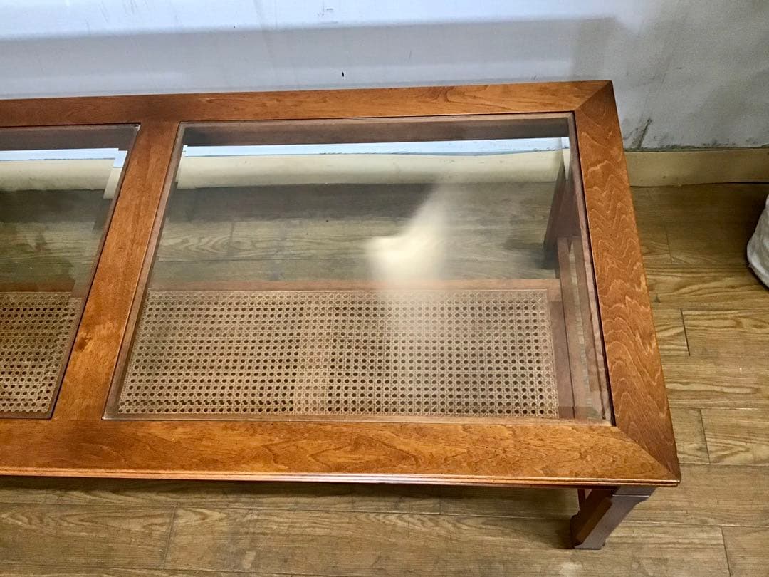☆☆管375☆コスガ☆KOSUGA☆センターテーブル☆天板がガラス