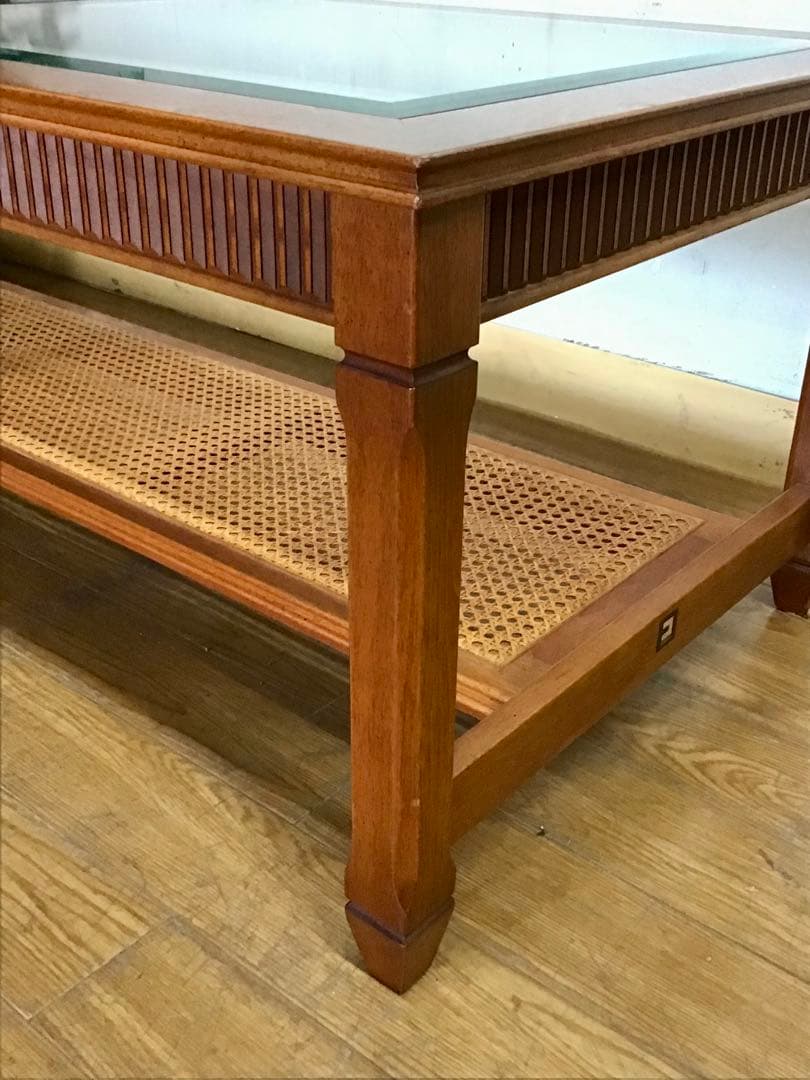 ☆☆管375☆コスガ☆KOSUGA☆センターテーブル☆天板がガラス