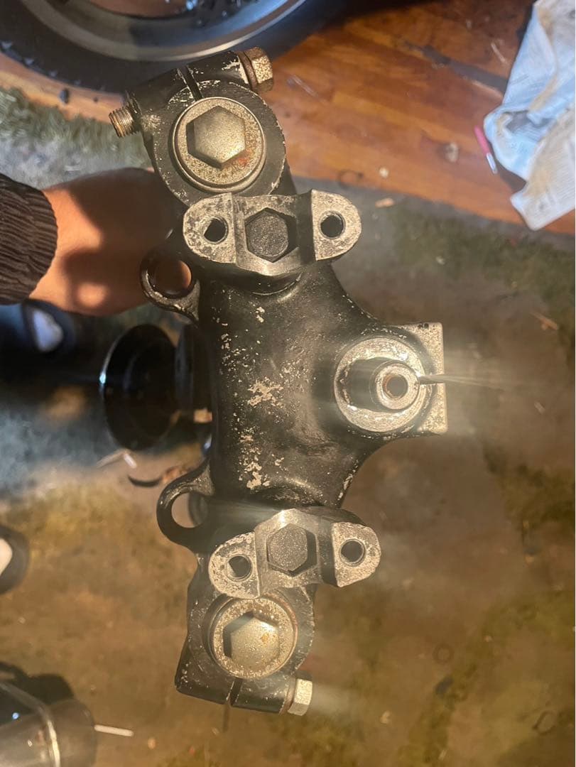 gt380 B3 純正フロントフォーク一式