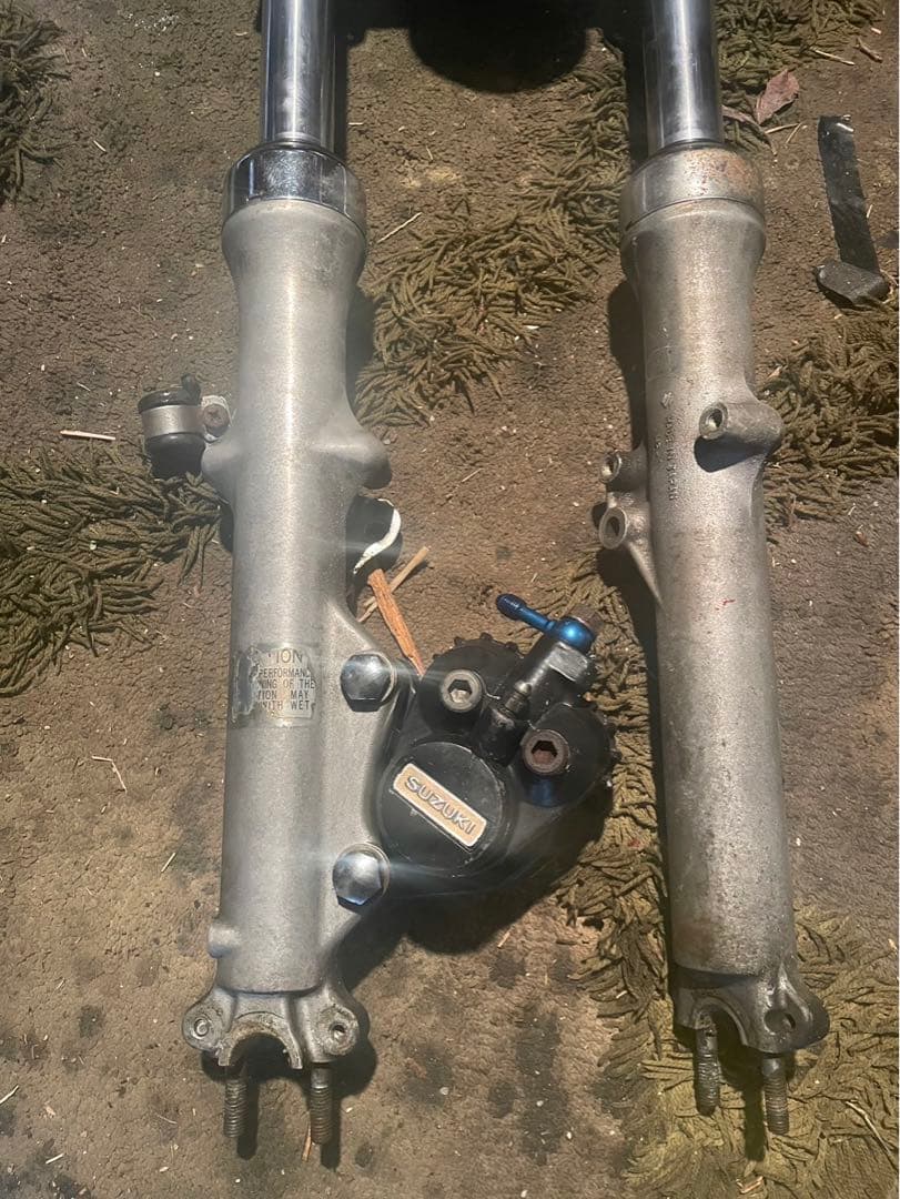 gt380 B3 純正フロントフォーク一式