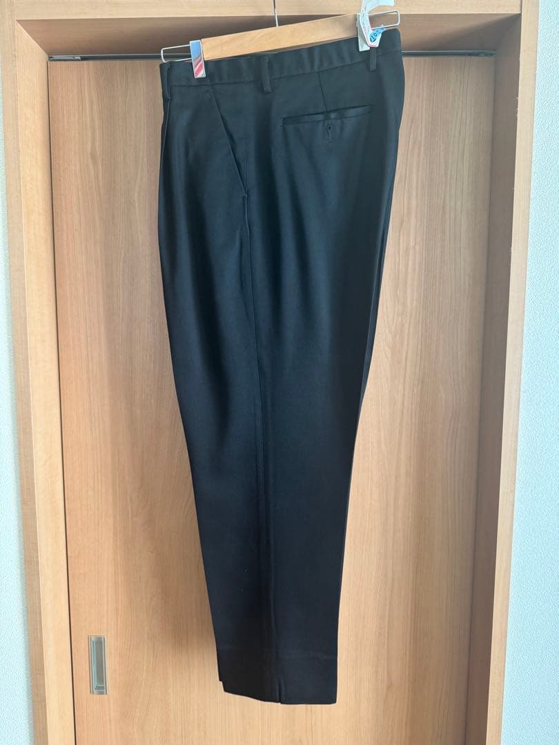 パンツ MINEDENIM T.Wool Denim Tapered TRS (BLK)