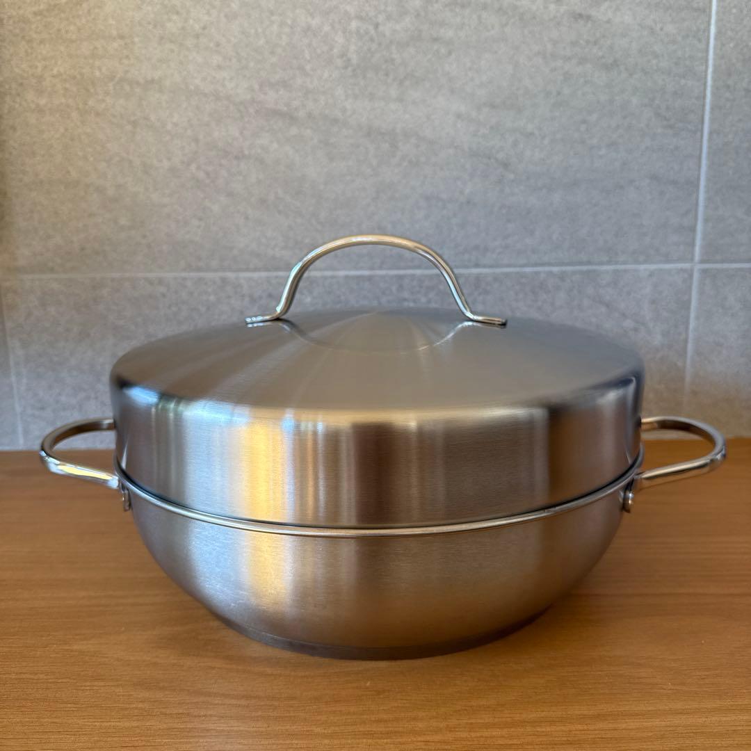 Zwillingツヴィリング◆スチーマー＆スモーカーセット 28cm 燻製