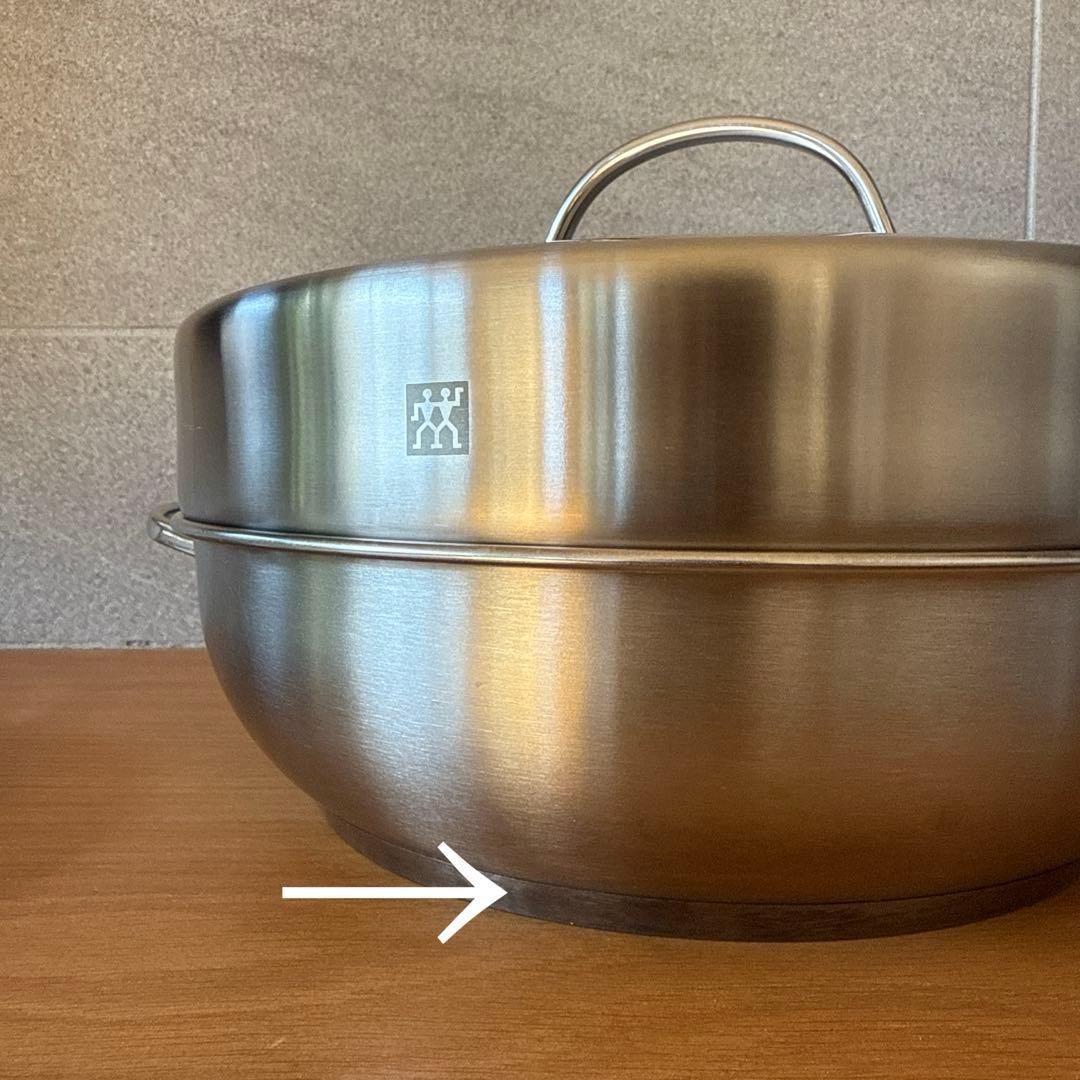 Zwillingツヴィリング◆スチーマー＆スモーカーセット 28cm 燻製