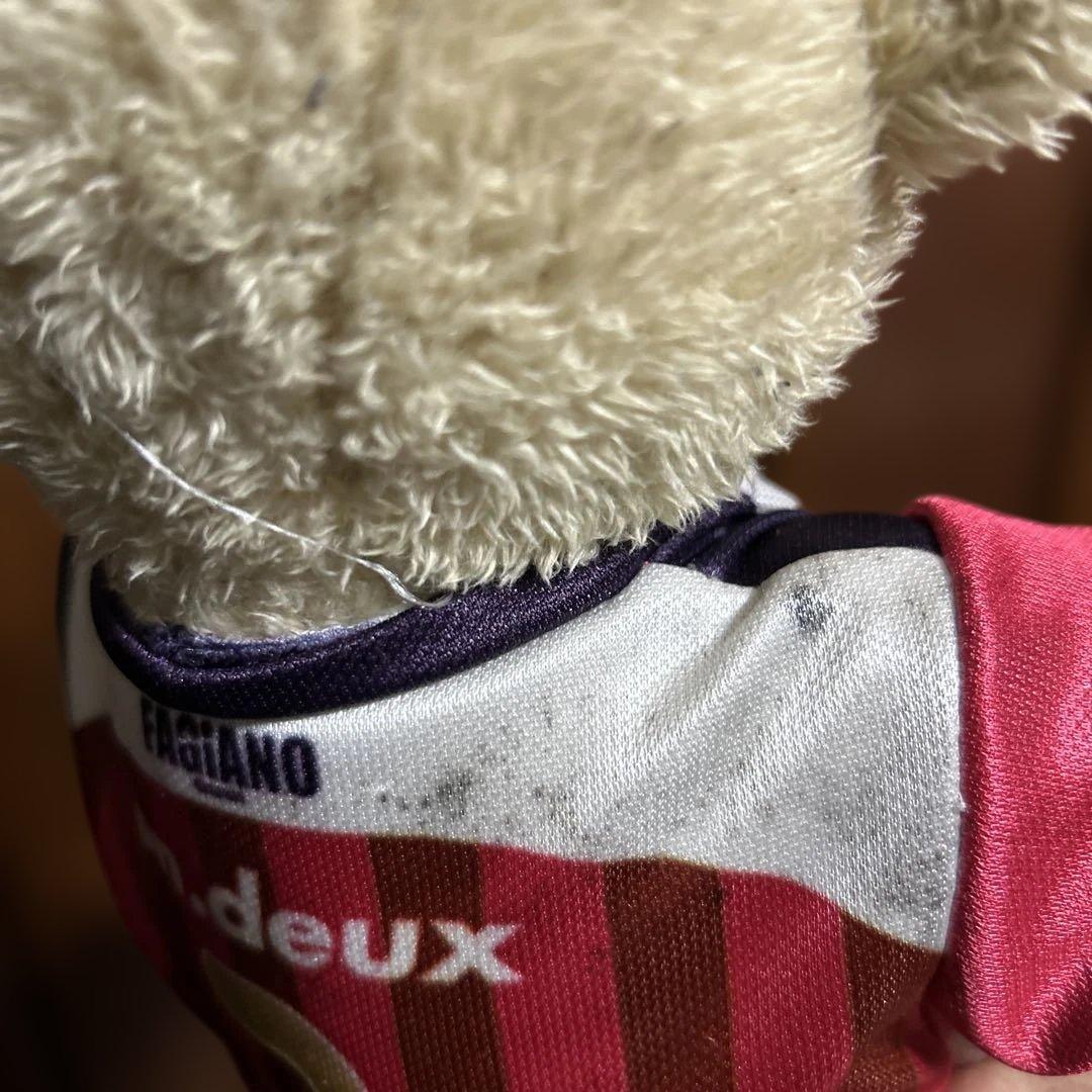 ファジアーノ岡山 テディベア サッカージャージ