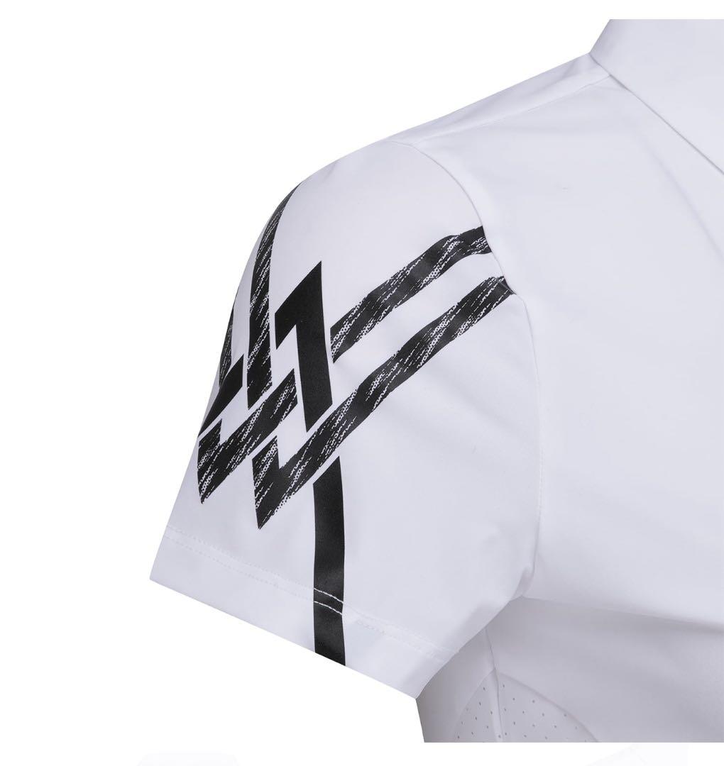 新品⭐️タグ付き⭐️Mサイズ　ANEW レディースポロシャツ　ホワイト