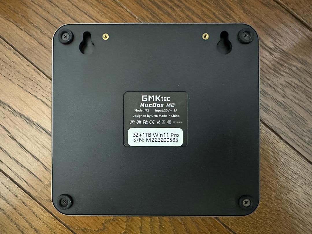 GMKtec ミニPC Intel Core i7 NucBox M2