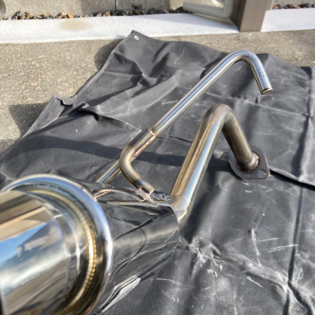 L250 ダイハツ　ミラ　ウィルズウィン　ダウンテールマフラー