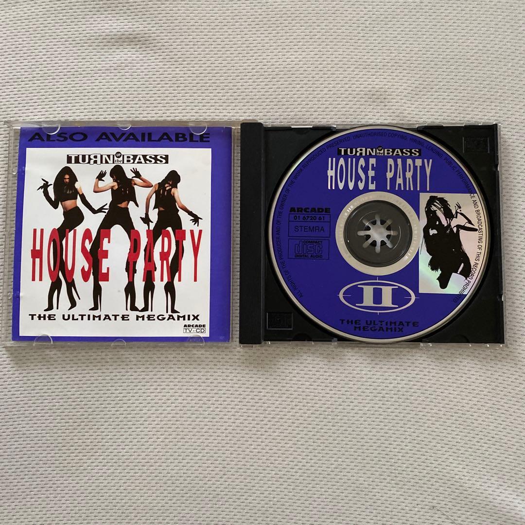 洋楽 HOUSE PARTY II THE ULTIMATE MEGAMIX CD