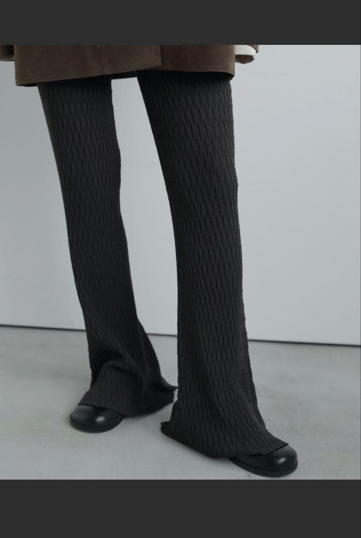 【新品未使用】anuke アンヌーク Knit Flare Leggings