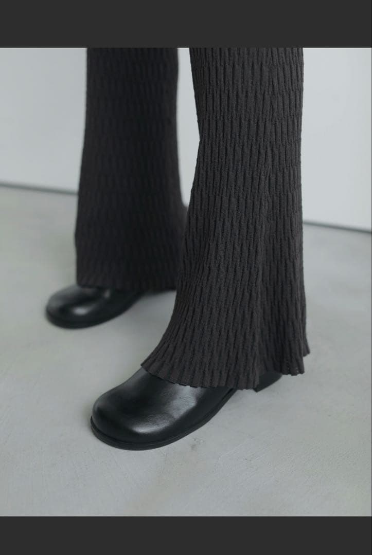 【新品未使用】anuke アンヌーク Knit Flare Leggings