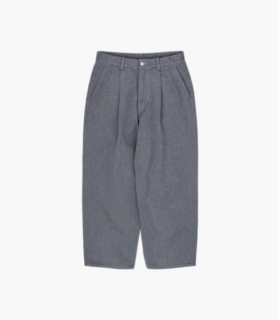 Graphpaper Denim TwoTuck Pants グレー 1