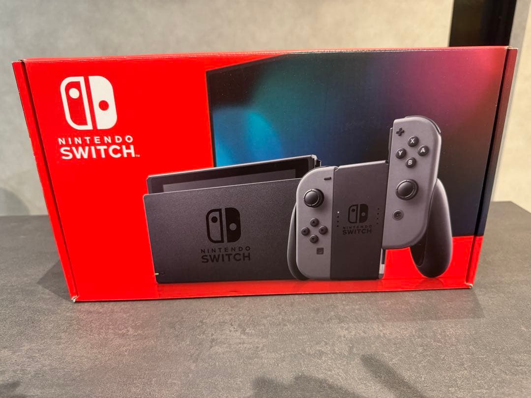 Nintendo Switch 本体　ブラック　箱・収納ケース