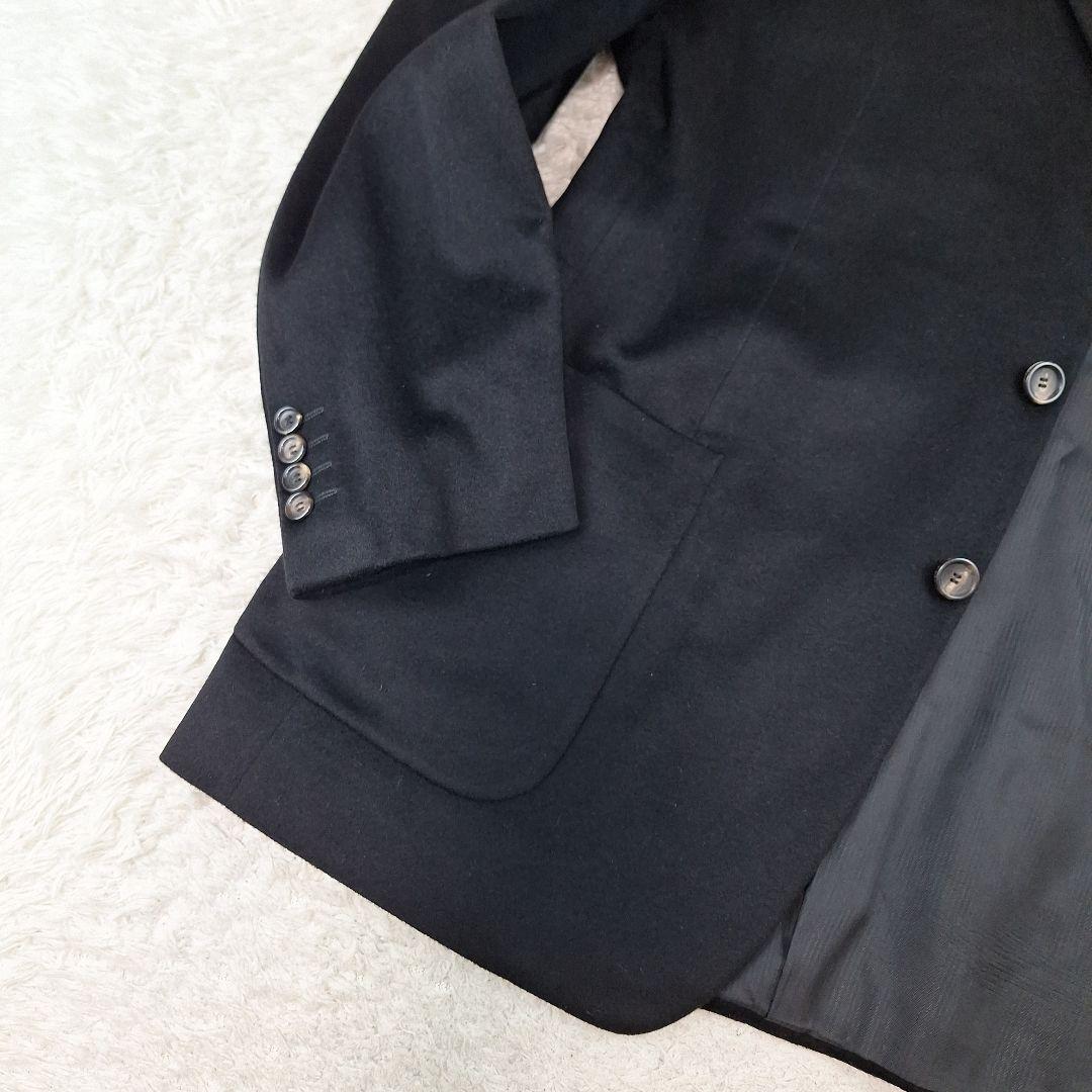 ロロピアーナ ✨ヴィンテージ カシミヤ100 ジャケット イタリア製 黒　XL