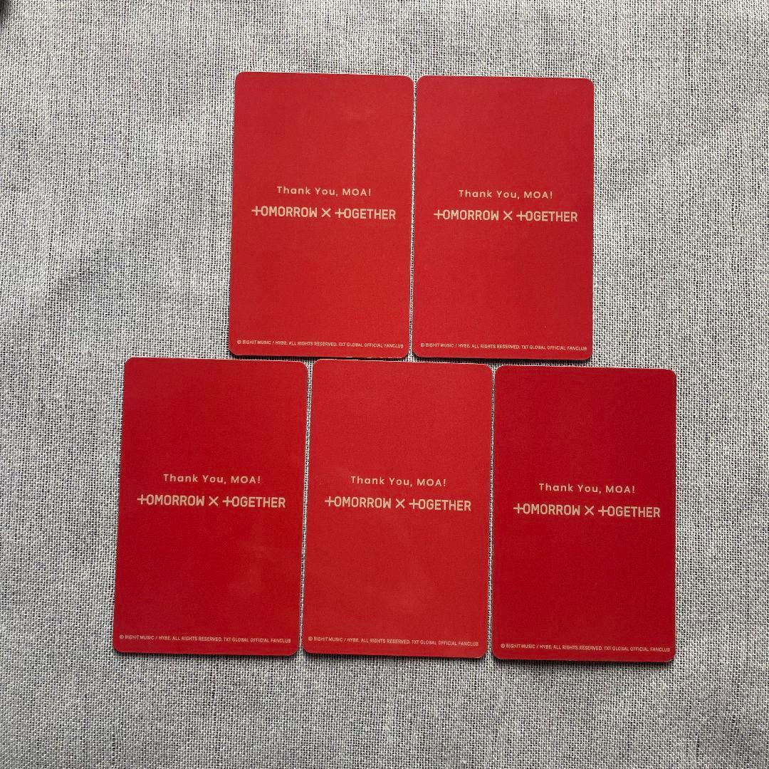 TXT MOZONE ペンミ 日本 FC 特典 トレカ 5枚セット