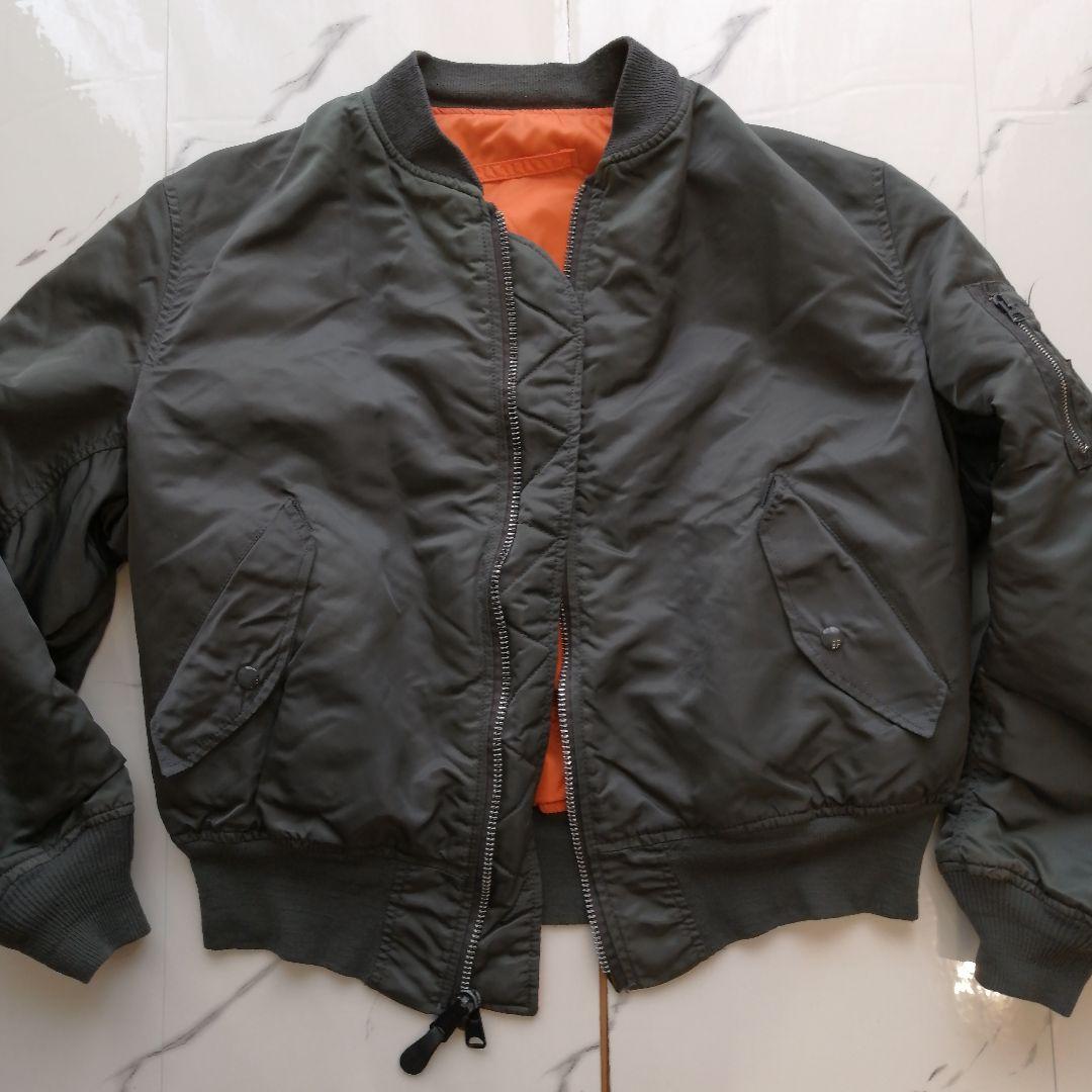 90s USA製 貴重サイズXL！アルファインダストリーズ MA-1