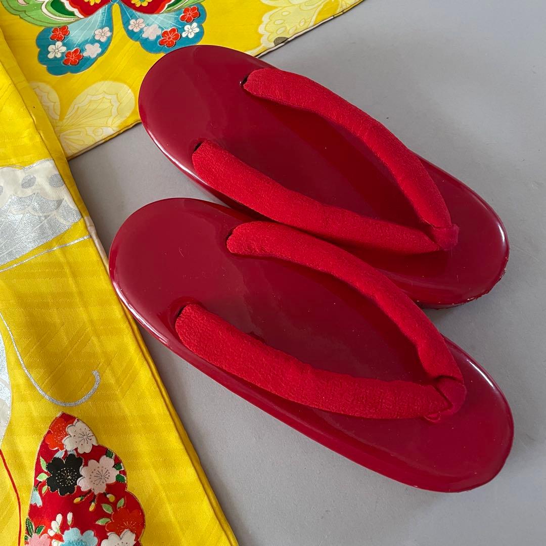 七五三　7歳　お着物セット　大寸作り帯