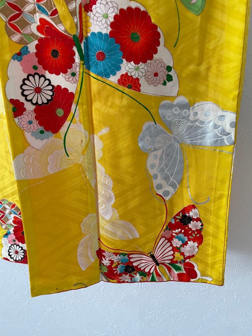 七五三　7歳　お着物セット　大寸作り帯