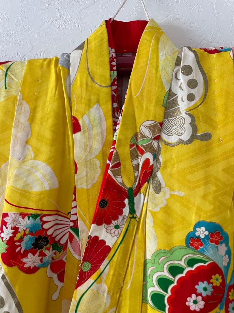 七五三　7歳　お着物セット　大寸作り帯