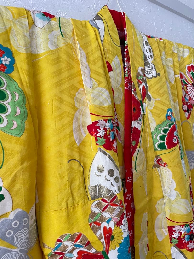 七五三　7歳　お着物セット　大寸作り帯