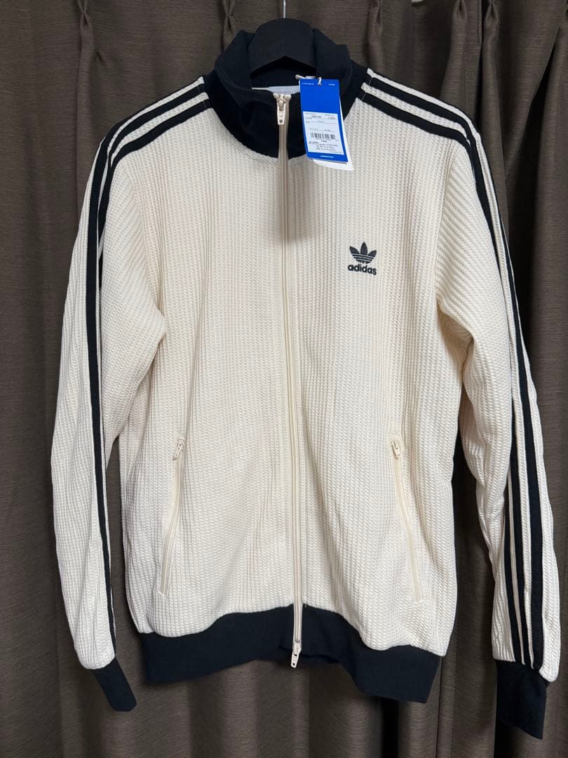 adidas ワッフル トラックジャケット L ホワイト