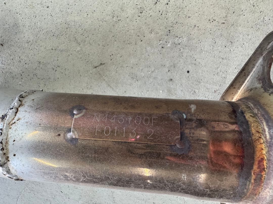 マーチ　K13 ニスモS 柿本ワンオフ加工中間ストレート