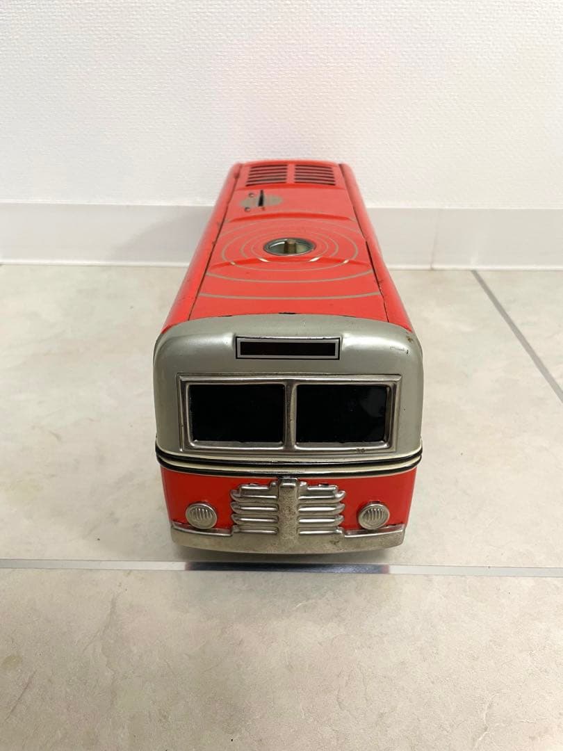 昭*様 超激レア マスダヤ ブリキ ソニコンバス 赤 ブリキ製　昭和レトロ　増田