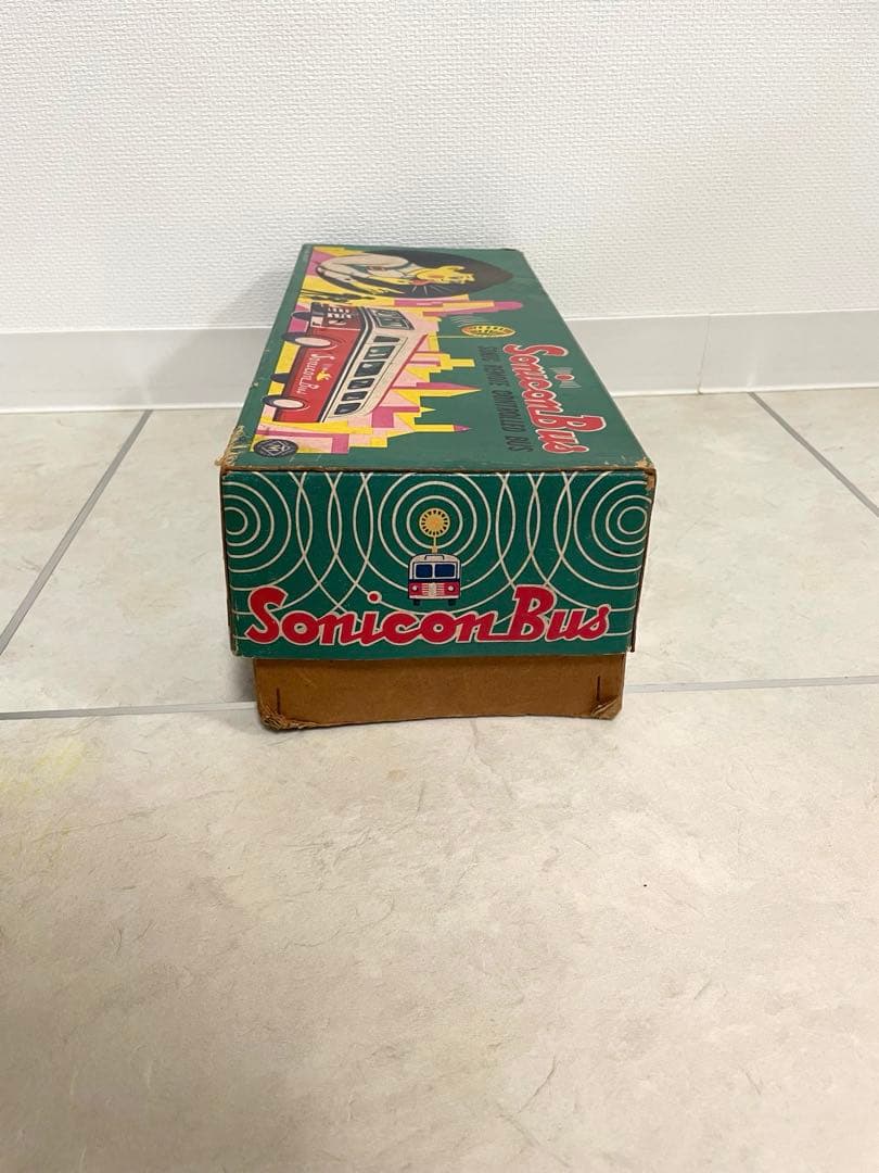 昭*様 超激レア マスダヤ ブリキ ソニコンバス 赤 ブリキ製　昭和レトロ　増田