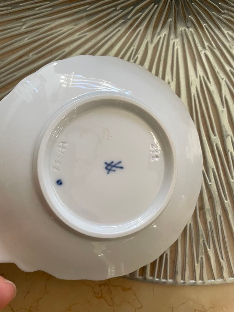 Meissen マイセン ブルーオニオン小皿