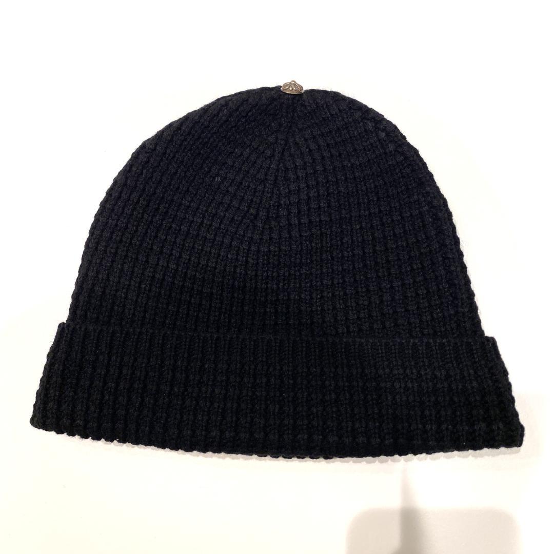 新品未使用 CHROME HEARTS クロムハーツ ビーニー ブラック