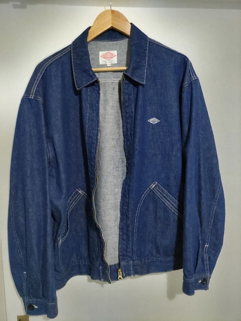 超美品　DANTON デニムジャケット サイズ42