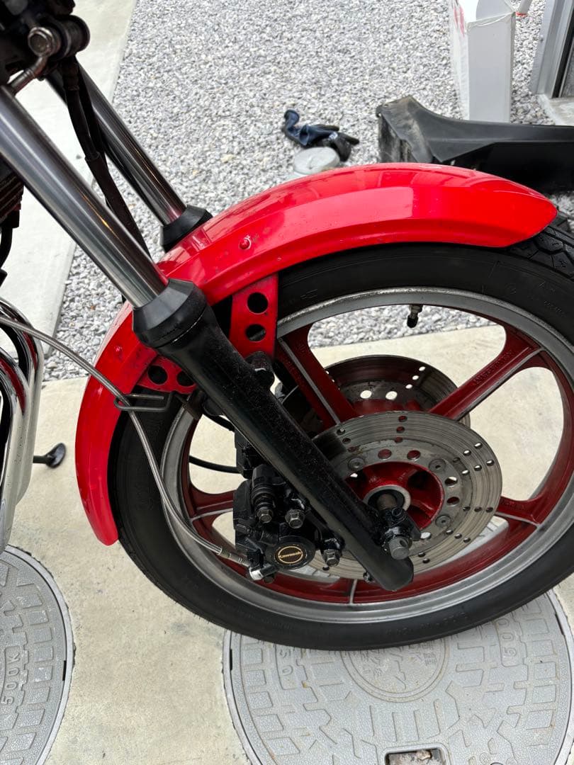 z550gp z400fx 純正フェンダー