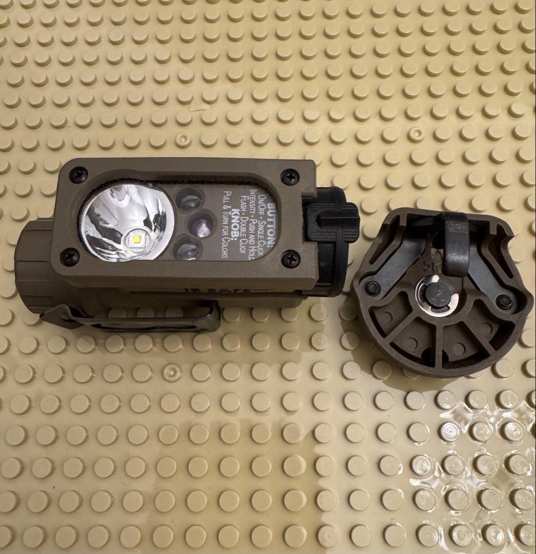 ストリームライト　サイドワインダー　コンパクト　ヘルメットマウント付き