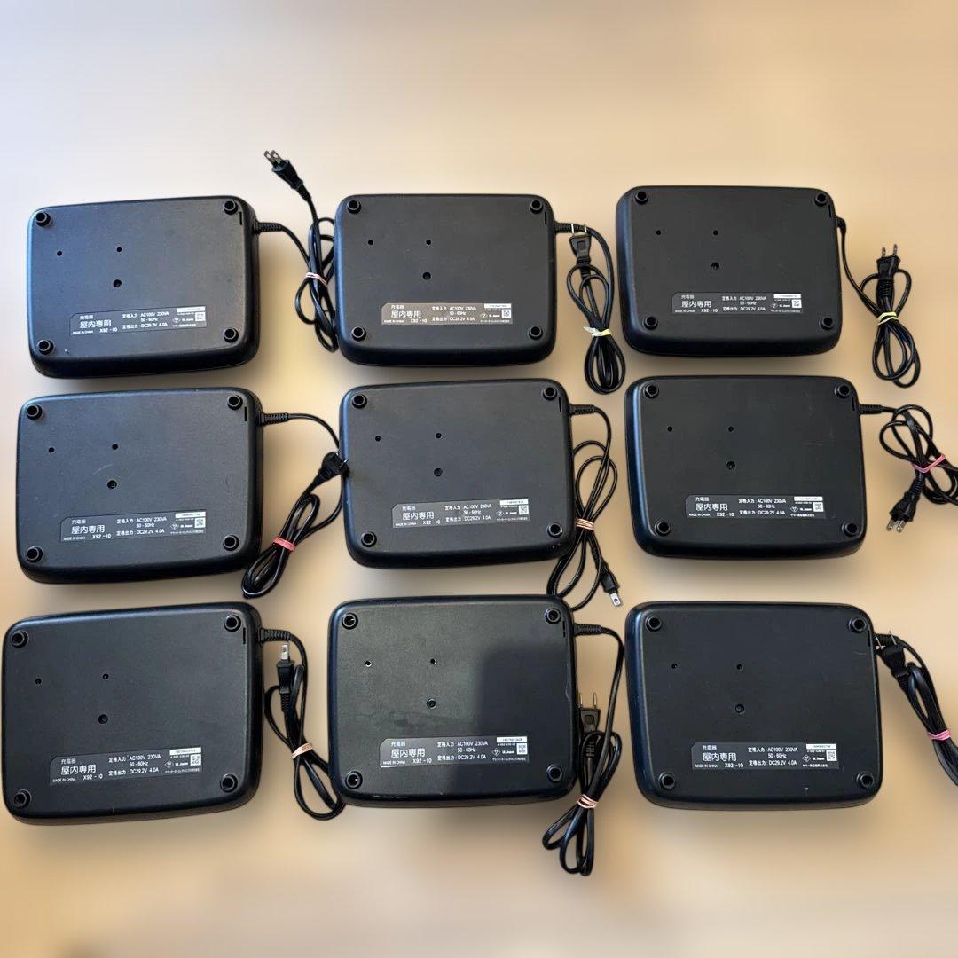 ヤマハ電動自転車充電器　9台