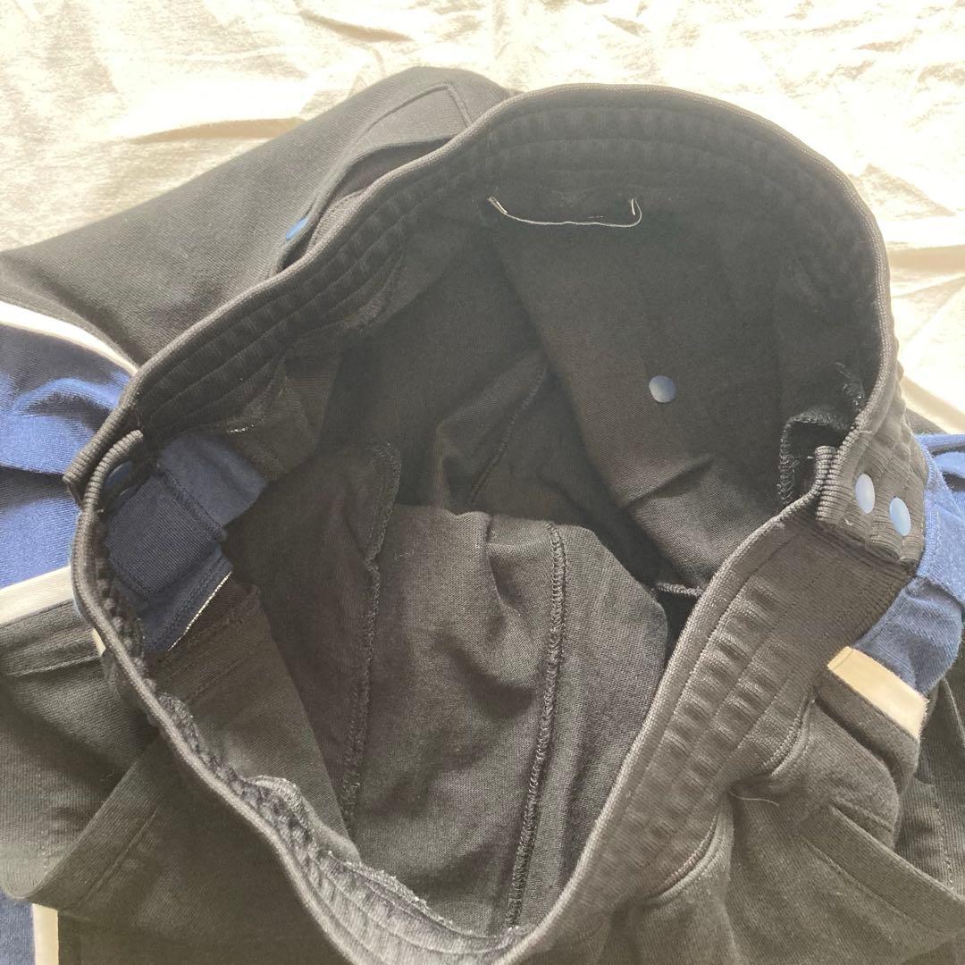 希少　FACETASM　ワイドジャージ　サイドスナップボタン　バギー　黒　4