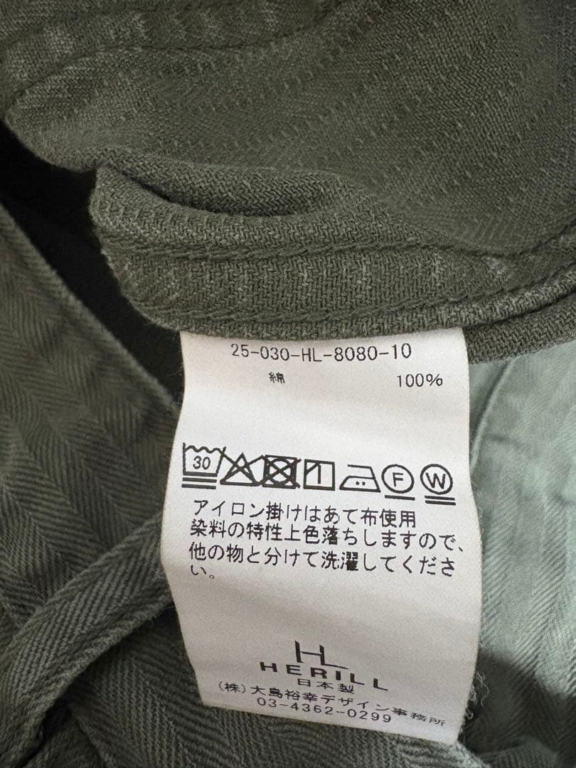 パンツ HERILL USMC HBTpants