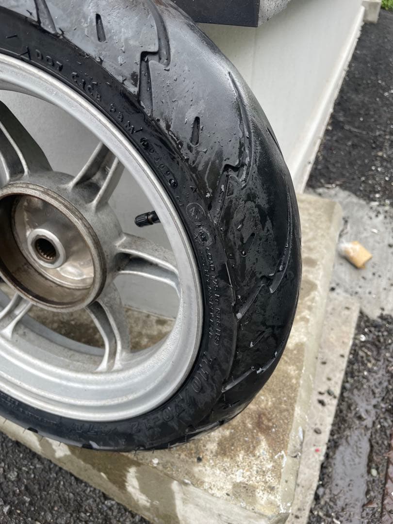 スズキ　zz インチアップスポーツ　リアホイール　ca1pb