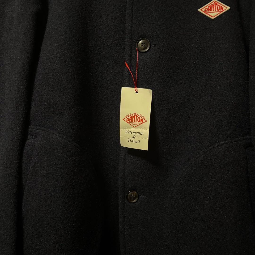 新品未使用　ダントン 40 L ウールモッサノーカラー　ウール　 コート