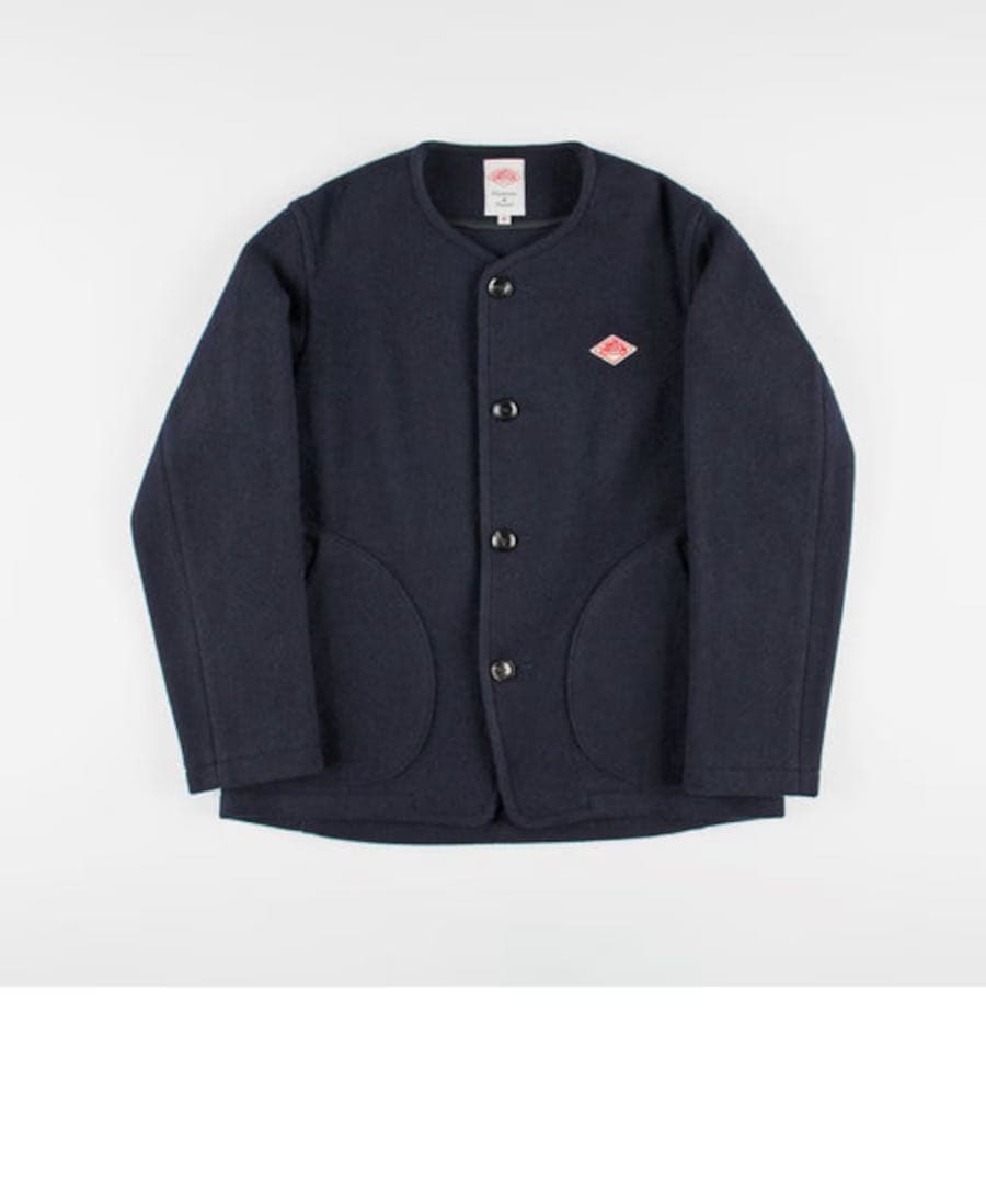 新品未使用　ダントン 40 L ウールモッサノーカラー　ウール　 コート