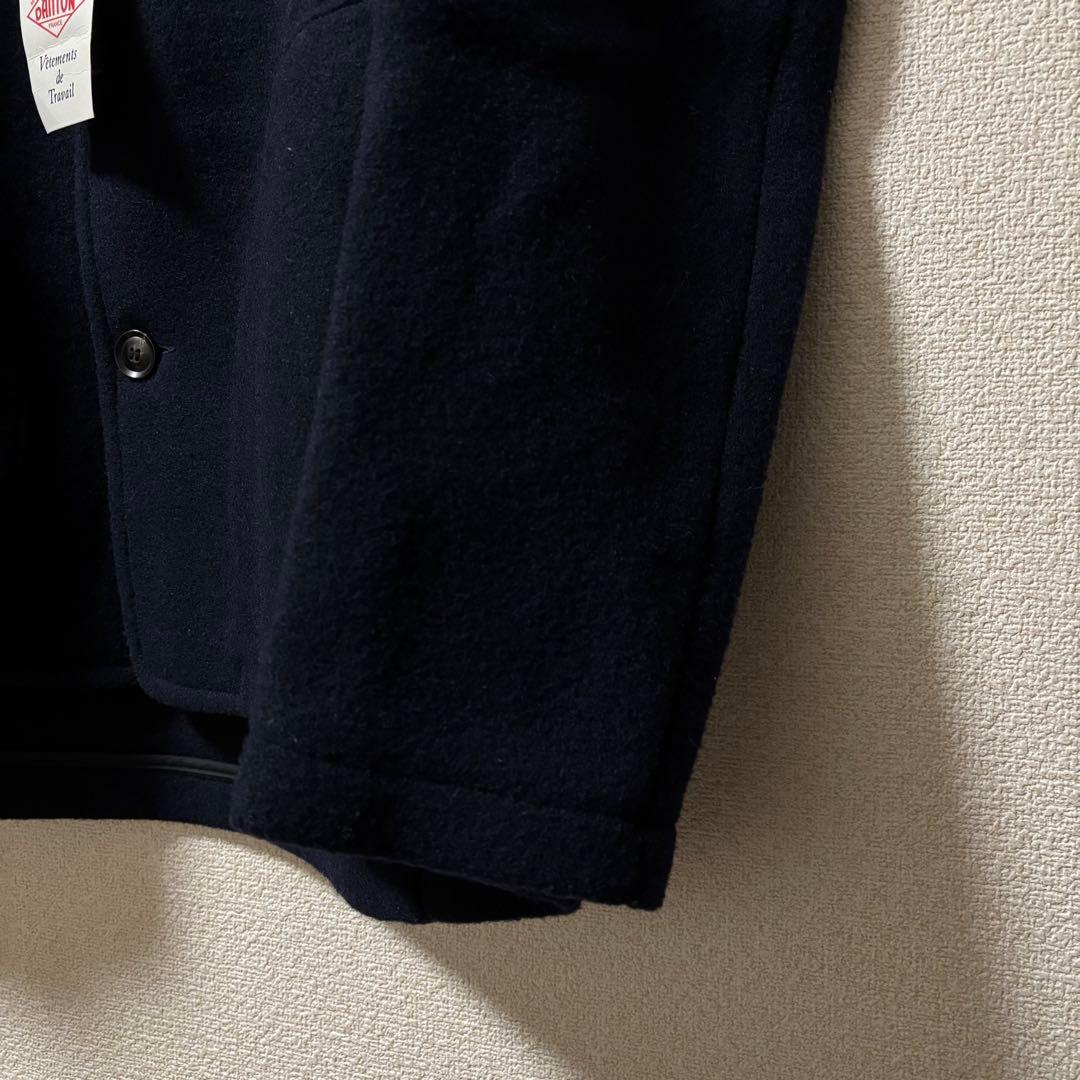 新品未使用　ダントン 40 L ウールモッサノーカラー　ウール　 コート