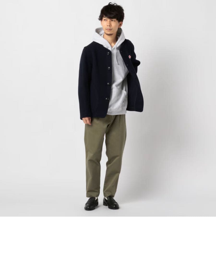 新品未使用　ダントン 40 L ウールモッサノーカラー　ウール　 コート