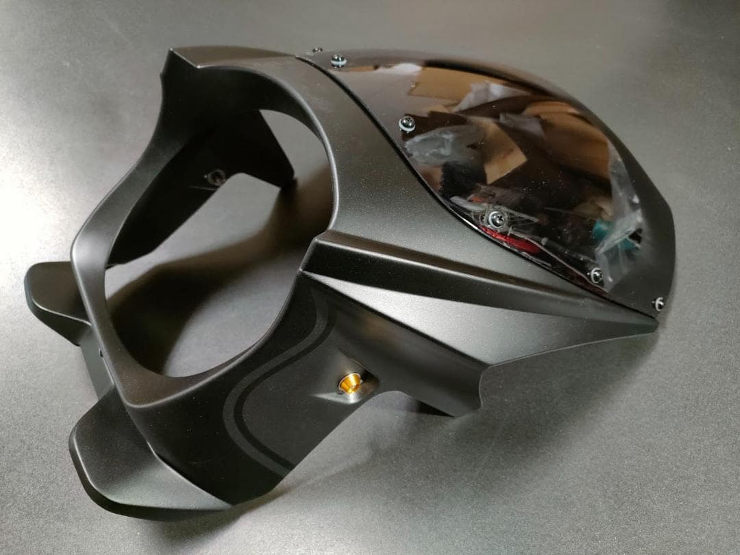 Z900RS SE ビキニカウル 2025 メタリックフラットスパークブラック