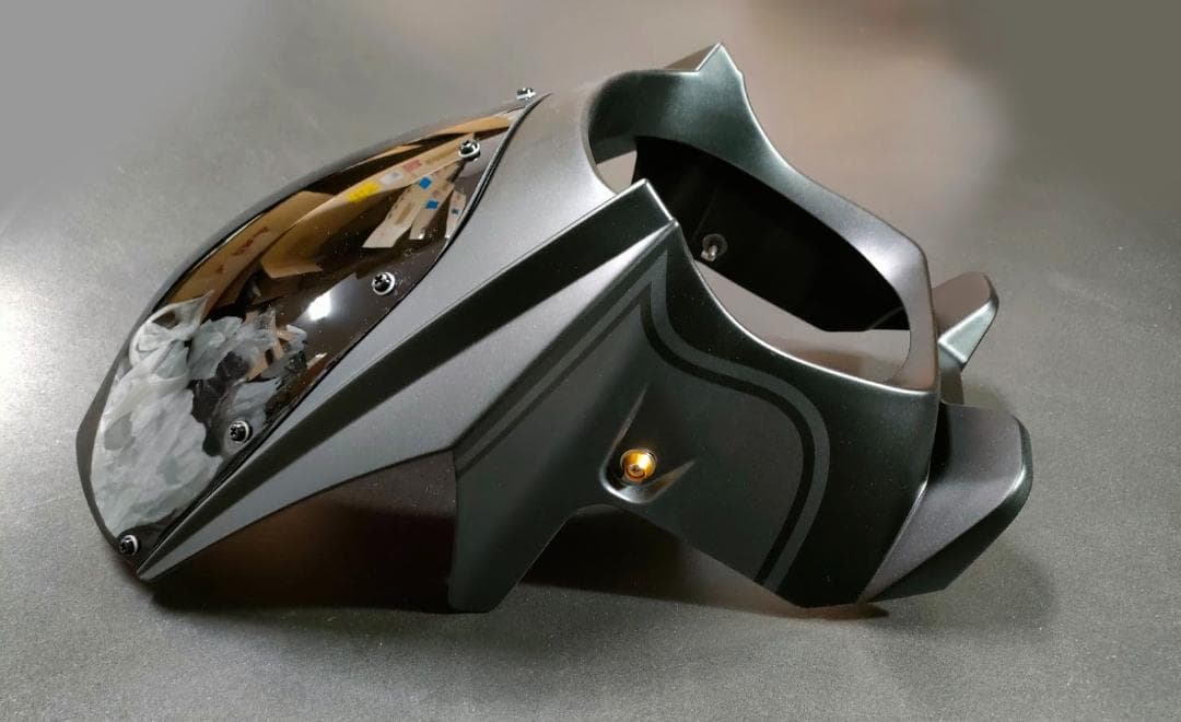 Z900RS SE ビキニカウル 2025 メタリックフラットスパークブラック