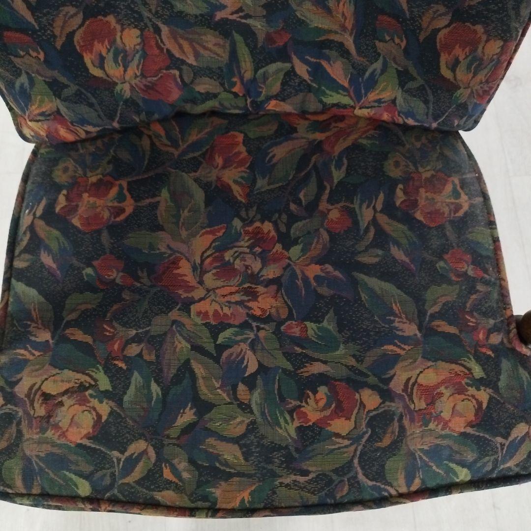 ③【カリモク】コロニアル アームチェアー キャスター付