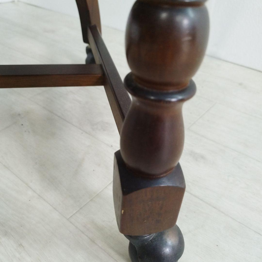 ③【カリモク】コロニアル アームチェアー キャスター付