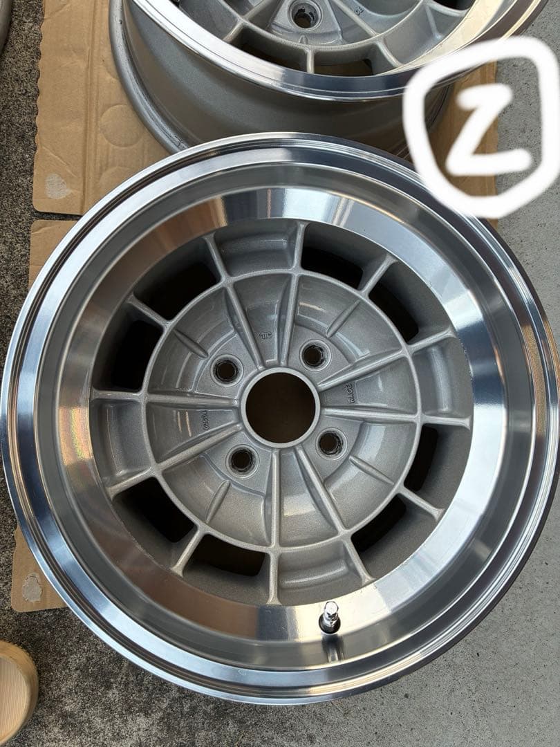 復刻版旧車　TOSCO トスコ14インチホイール　　　114.3 4H 8J