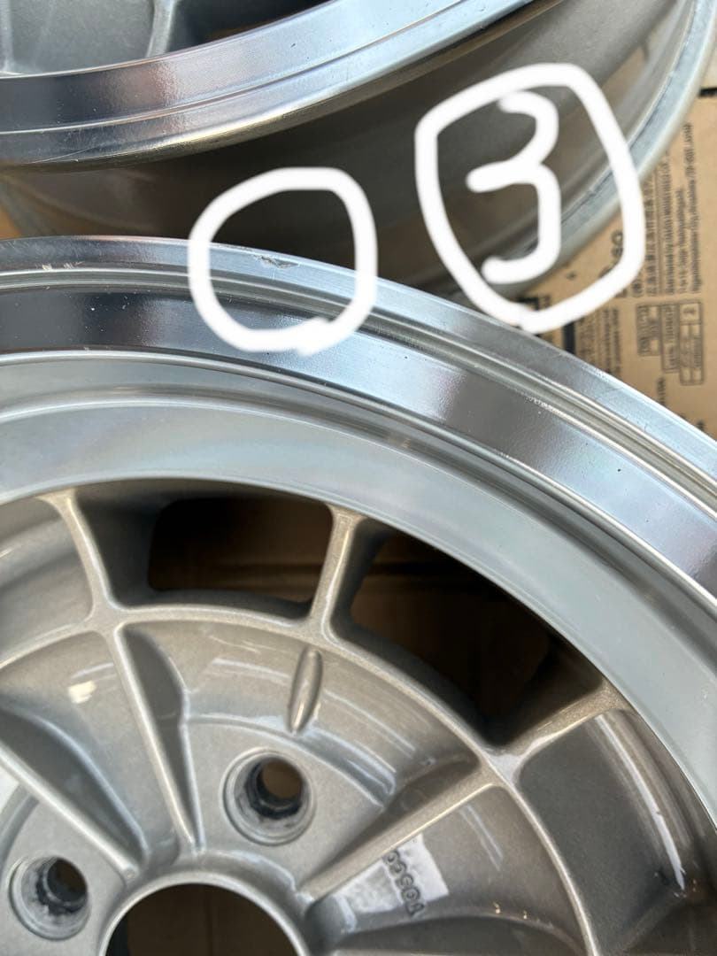 復刻版旧車　TOSCO トスコ14インチホイール　　　114.3 4H 8J