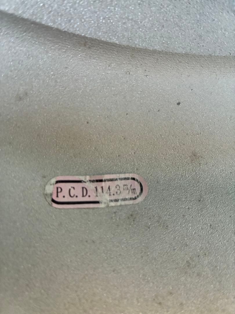 復刻版旧車　TOSCO トスコ14インチホイール　　　114.3 4H 8J