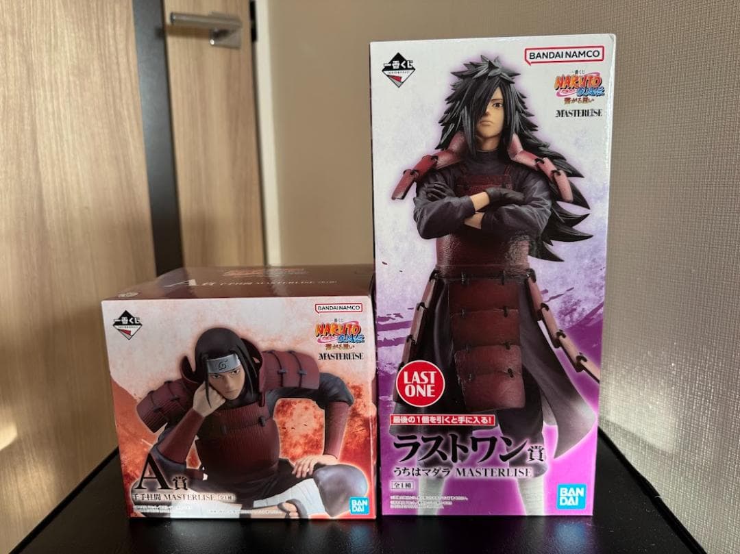 NARUTO 一番くじ 繋がる思い うちはマダラ、千住柱間　セット